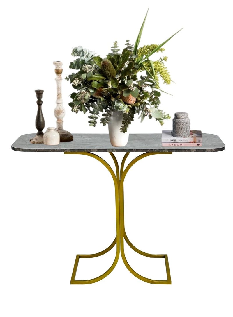 Living Console Table Hallway Unit With Solid Top  110*35*78CM - Image 3