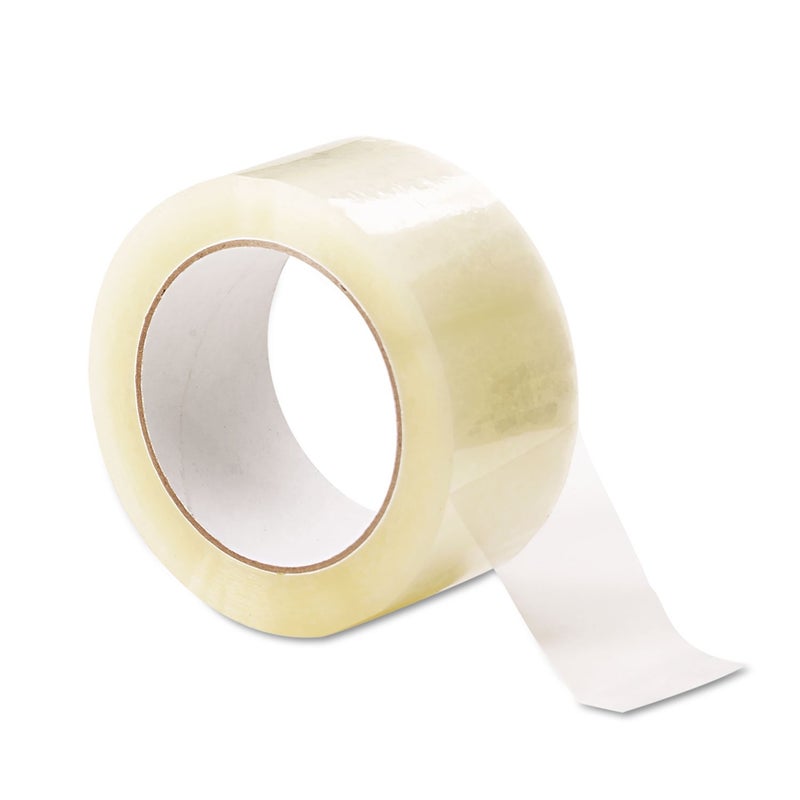 Universal General Box Sealing Tape, 48mm x 50m, 3-Inch Core, Clear - 1/Roll (61000) - Image 2