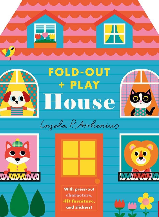 Nosy Crow Fold-Out + Play: House - Image 1