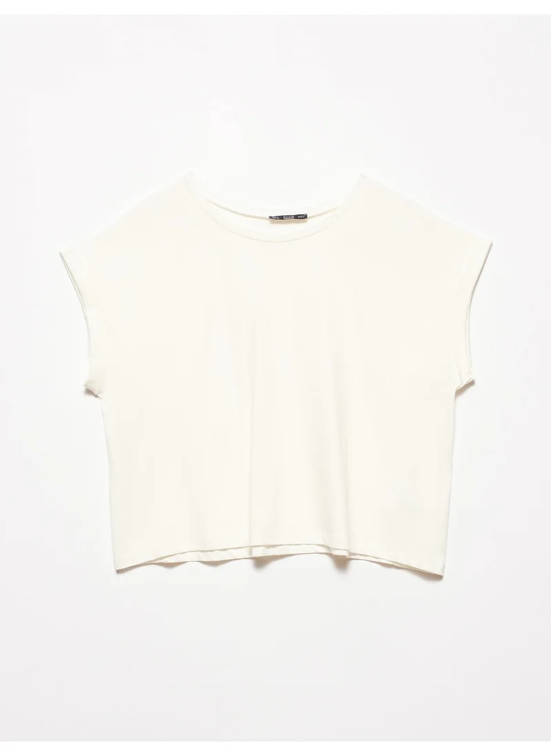 ديلفين 3431 T Sleeve T-Shirt-Ecru