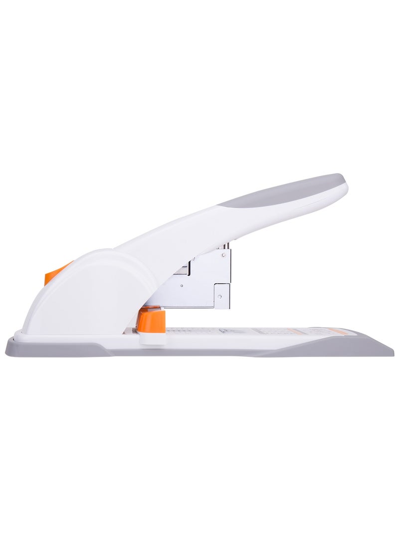 Deli E0487 Heavy Duty Stapler, 80 Sheets Capacity Compatible with 23/6 to 23/13 Staples White 鈥?For Office Paperwork - Image 4