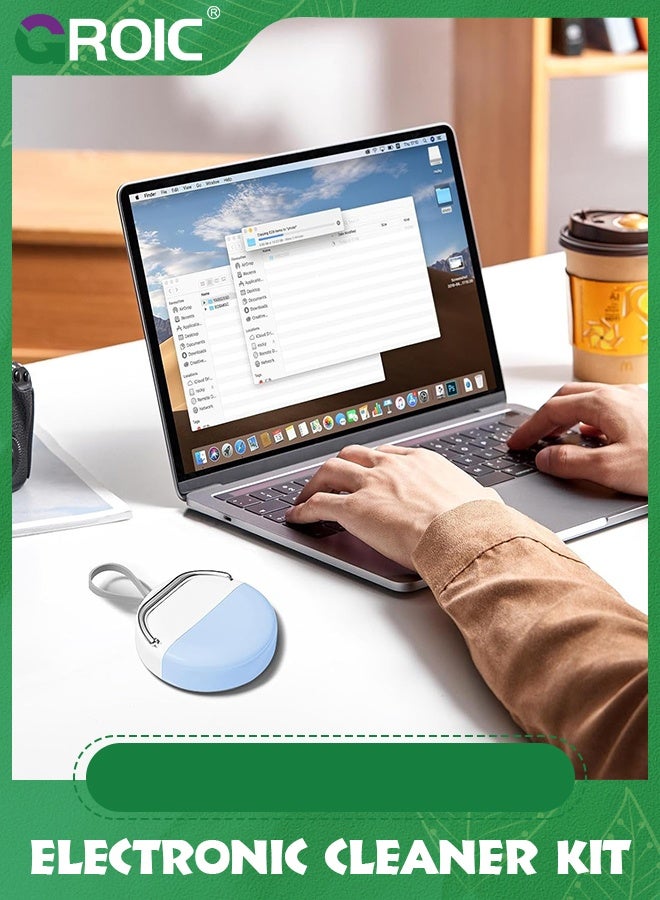 GROIC Electronic Cleaner Kit,10-In-1 Screen Dirt Remover with Spray and Microfiber Cloth, Portable Laptop Accessories for on Computer Screen, Keyboard Kit Brush, Earbud - Image 2