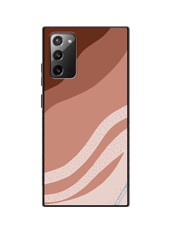 VR CREATIVE Protective Case Cover For Samsung Galaxy Note20 5G Layers Design Multicolour - Image 1