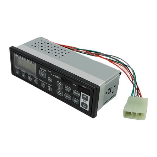 ZACHAGER M200 Radio Car, for Komatsu Kobelco Sumitomo Takeuchi, Excavator Parts Radio USB AUX-in 24 Volt Slot - Image 3