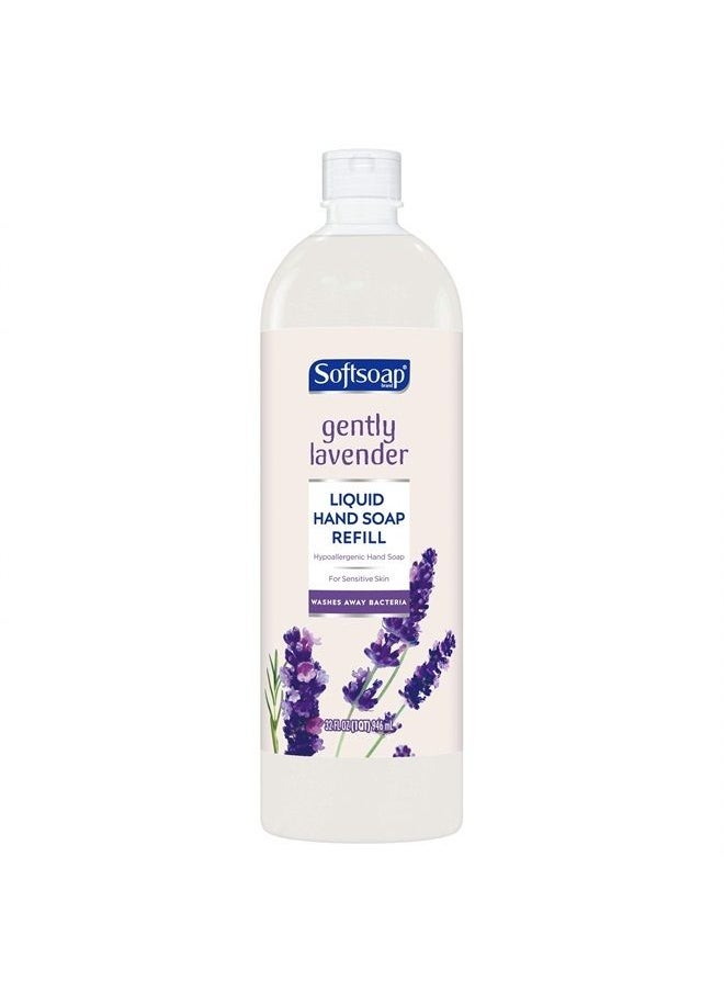 Softsoap Hypoallergenic Gently Lavender Hand Soap Refill - 32 Fluid Ounces 