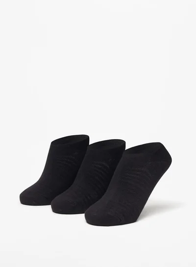 Dash Solid No Show Socks - Set of 3