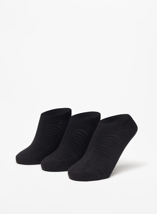 Dash Solid No Show Socks - Set of 3 - Image 1
