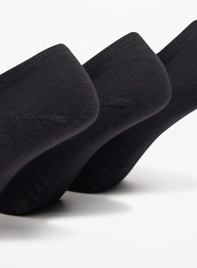 Dash Solid No Show Socks - Set of 3