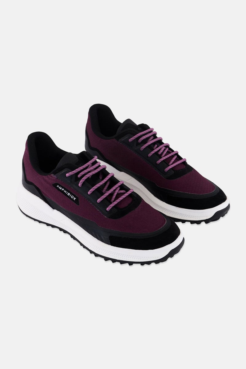 GEOX Women D Pg1x Abx Lace Up Casual Shoes, Multicolor - Image 1