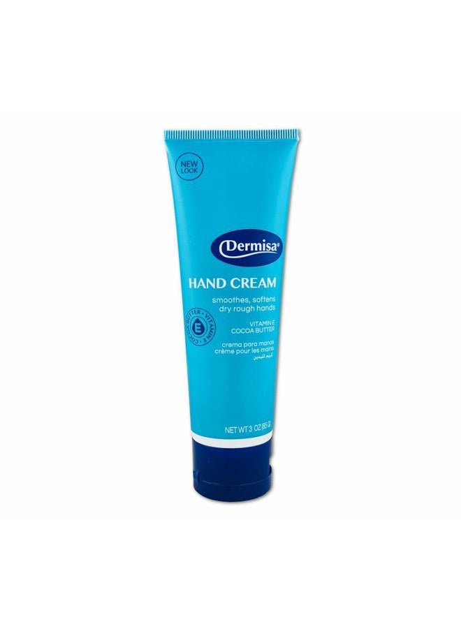 DERMISA Hand Cream | Nourishing Formula For Dry Hands | Contains Cocoa Butter, Collagen & Vitamin-E | 3 OZ | Pack of 1  - Image 1