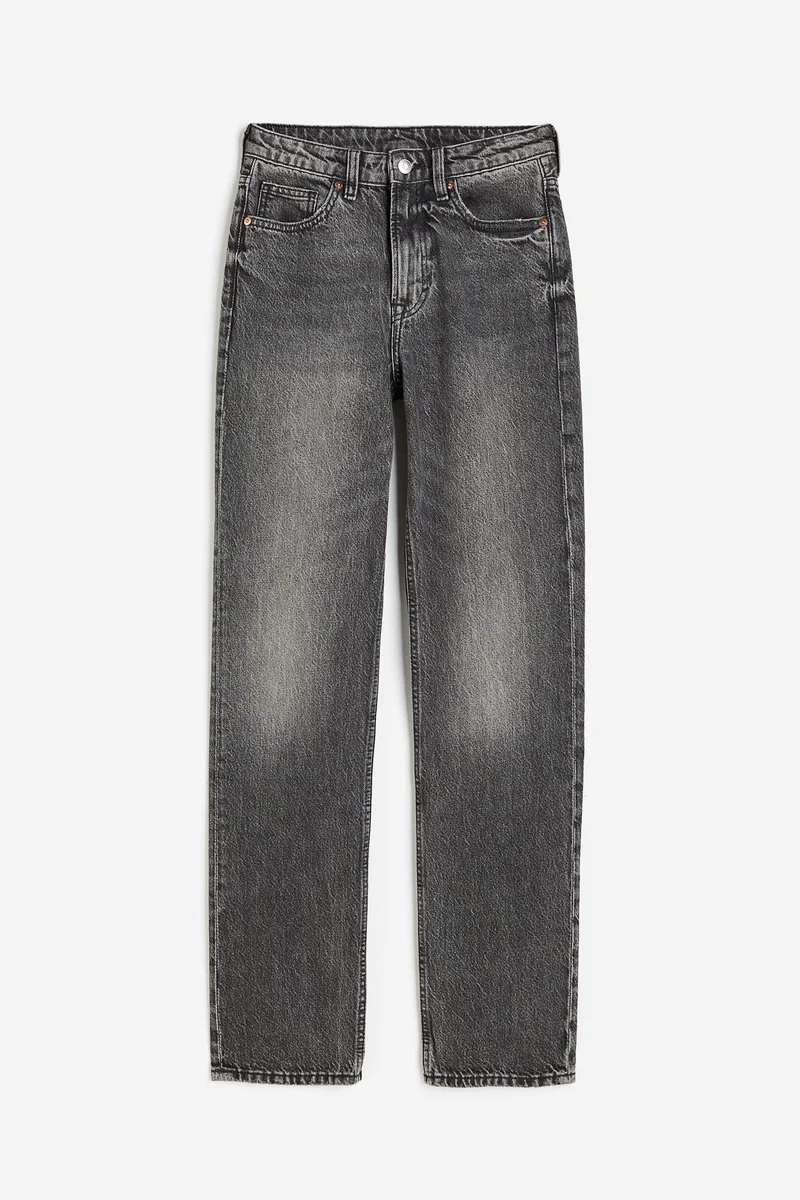 H&M Straight High Jeans