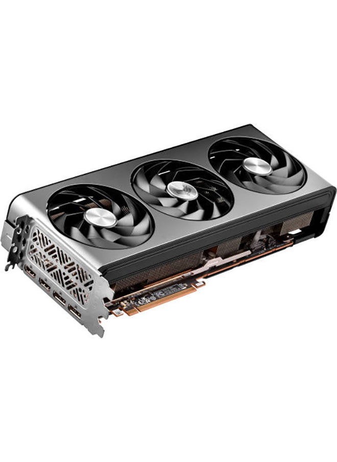 Sapphire - NITRO+ AMD Radeon™ RX 7800 XT Gaming Graphics Card, 16GB DDR6 256 bit Memory, 2565 Boost Clock, 19.5 Gbps Memory Speed, AMD RDNA 3, PCIE 4.0, 2x HDMI 2x DisplayPort | 11330-01-20G - Image 1