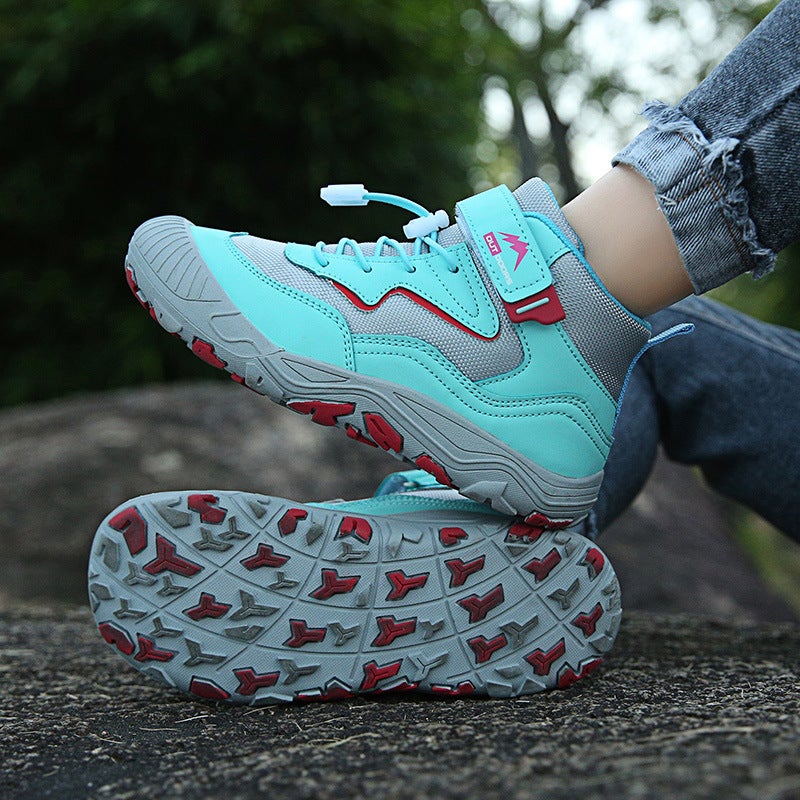 Autumn And Spring New Casual Fashion Trend All-Match Mid-Help Outdoor Children'S Mesh Shoes Casual Shoes Comfortable Children'S Shoes - Image 3