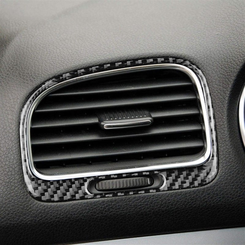 Wivplex Carbon Fiber Air Conditioner Outlet Trim for VW Golf 6 - Image 4