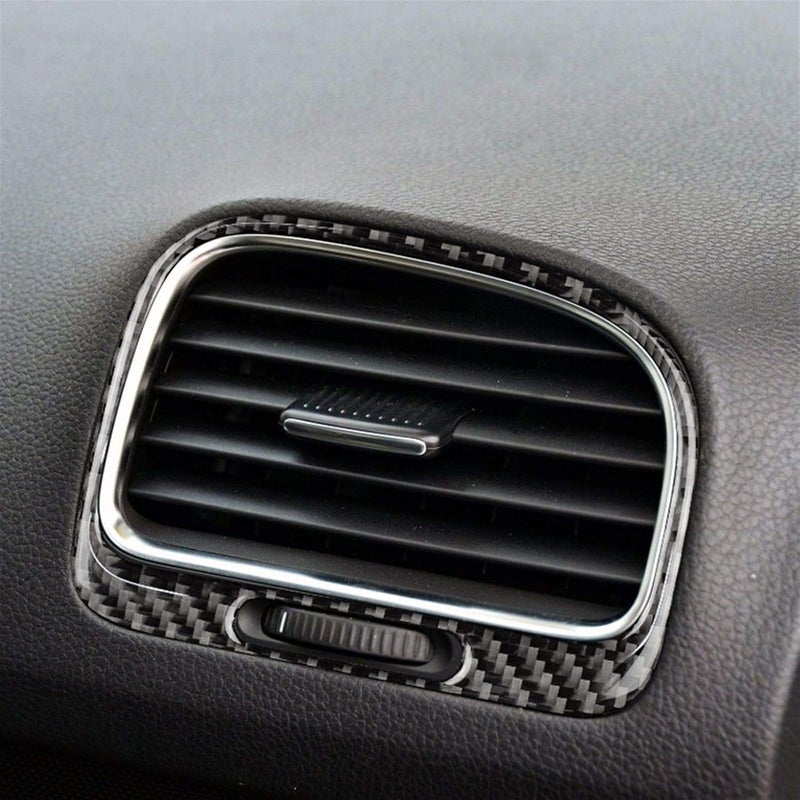 Wivplex Carbon Fiber Air Conditioner Outlet Trim for VW Golf 6 - Image 5