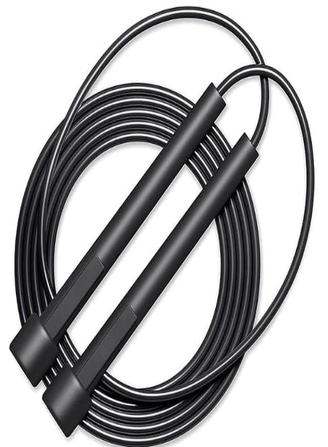 Dee Sons Jumping Skipping Rope with Comfortable PVC, Pencil Shape Handle for Weight Reduction/Warm-UP/Gym/Sports & Gym Fitness (Orange, Red, Black) - Image 3