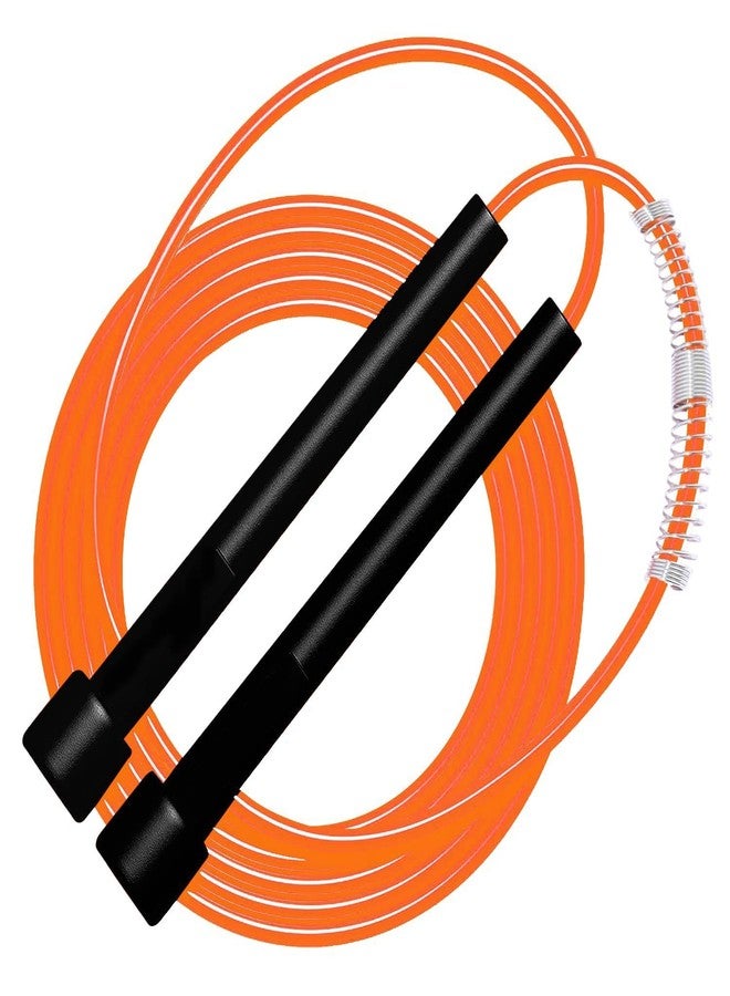 Dee Sons Jumping Skipping Rope with Comfortable PVC, Pencil Shape Handle for Weight Reduction/Warm-UP/Gym/Sports & Gym Fitness (Orange, Red, Black) - Image 1