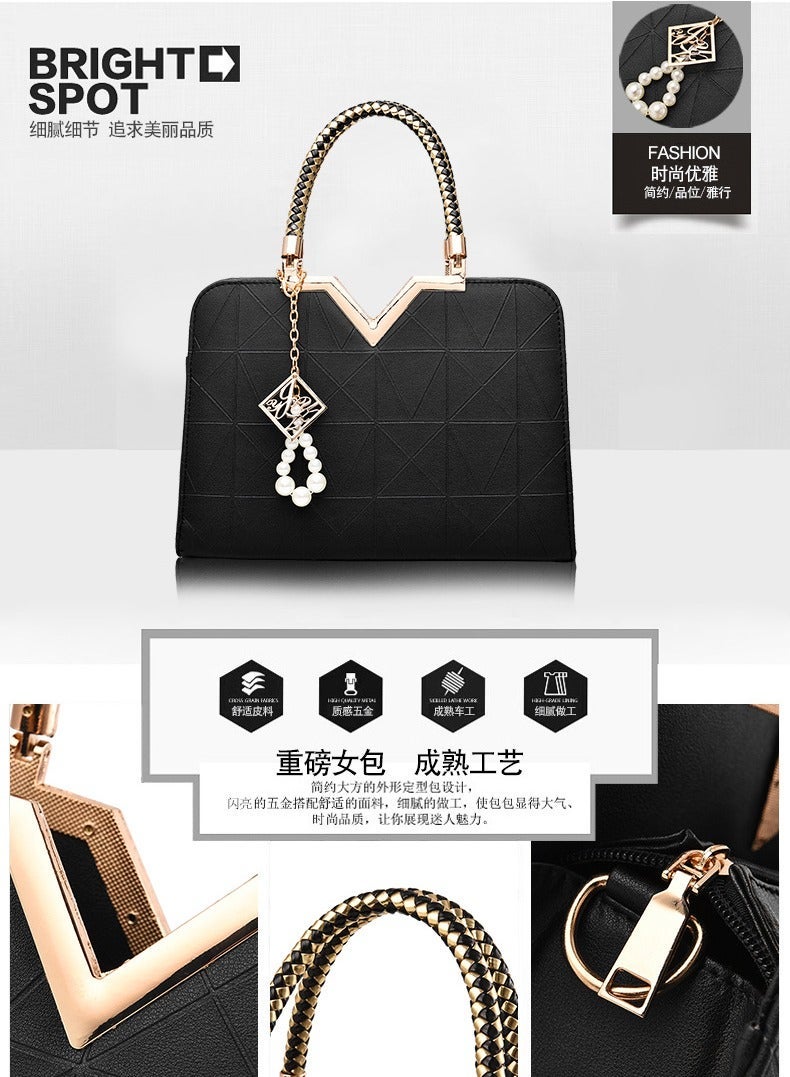 JHVYF Purses for Women Fashion Handbag Ladies Satchel Bags PU Leather Top Handle Shoulder Tote Bags - Image 4