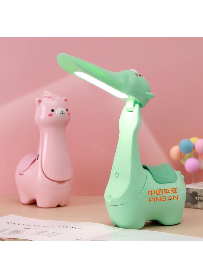 الأزرق جي دبليو تم ملء مصباح مكتب مكتبي جديد متعدد الوظائف بالقراءة ذات الاستخدام المزدوج ، ومصباح طاولة تعلم حماية العين ، ومصباح سرير الأطفال في عنبر النوم - Image 2