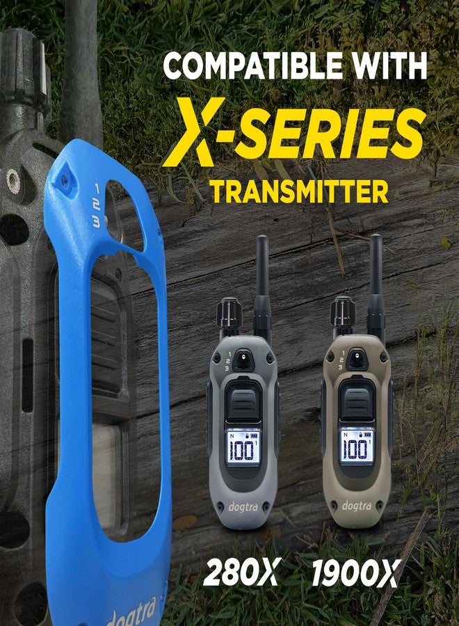 Dogtra X-Shield for X-Series (Compatible with 280X & 1900X) - Durable Double Remote Casing - Blue - Image 2