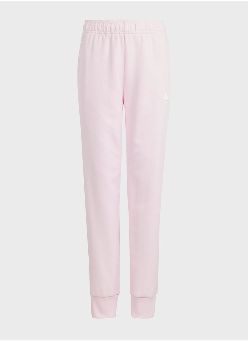 Adidas - Kids Future Icon Logo Sweatshirt Pant Set - Image 1