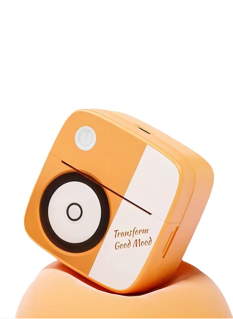 Generic Mini Portable Bluetooth Thermal Printer, Wireless Poster, Photo Printer for Learning and Office Use  - Image 1