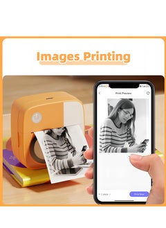 Generic Mini Portable Bluetooth Thermal Printer, Wireless Poster, Photo Printer for Learning and Office Use  - Image 4