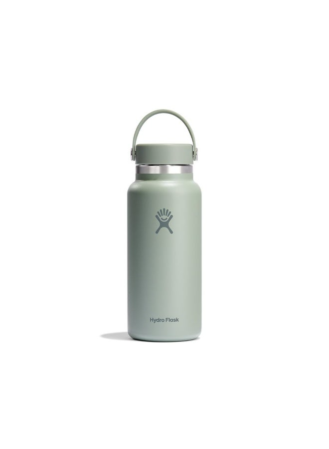 Hydro Flask 32 Oz Wide Flex Cap Water Bottle in Tonal Agave - Image 1