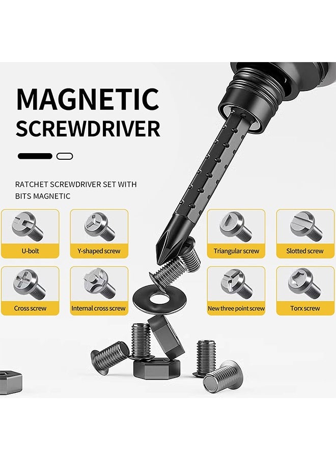 Generic - 34 In 1 Screwdriver Set Cross Ratchet Screwdriver For Various Screws Convenient Tool Combination Screwdriver - Image 1
