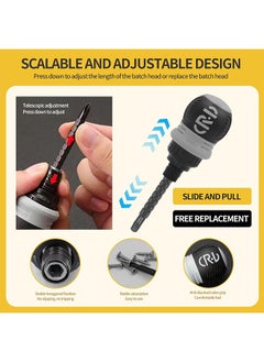 Generic 34 In 1 Screwdriver Set Cross Ratchet Screwdriver For Various Screws Convenient Tool Combination Screwdriver  - Image 5
