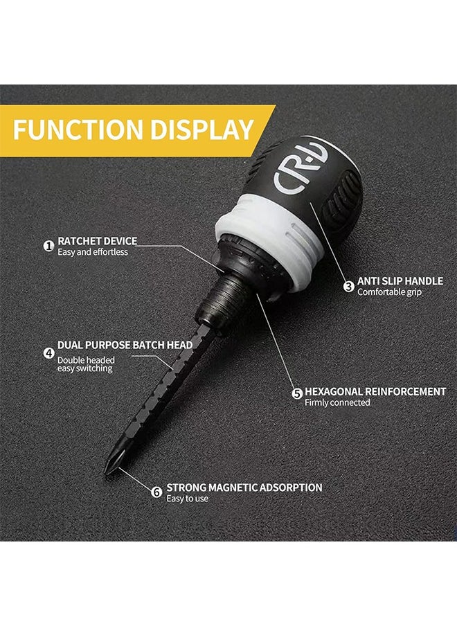 Generic - 34 In 1 Screwdriver Set Cross Ratchet Screwdriver For Various Screws Convenient Tool Combination Screwdriver - Image 1