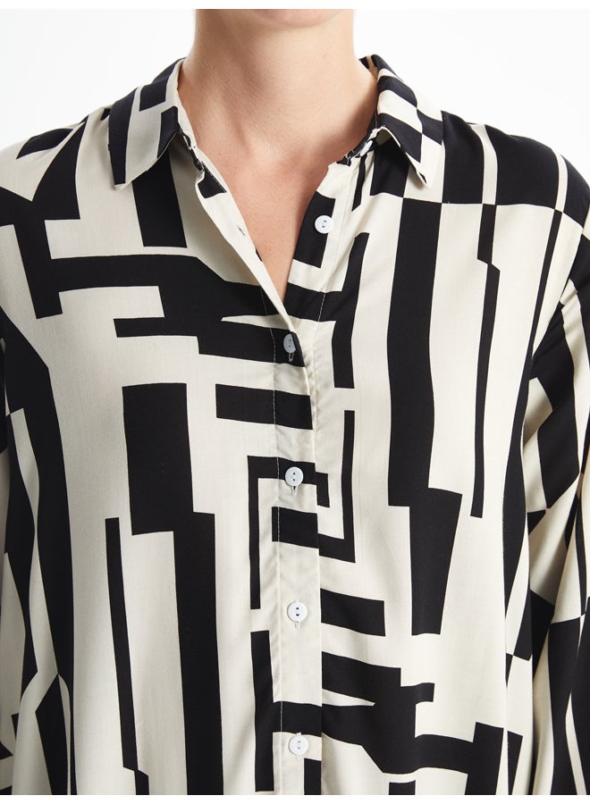 LC WAIKIKI Patterned Women's Shirt Tunic - Image 3