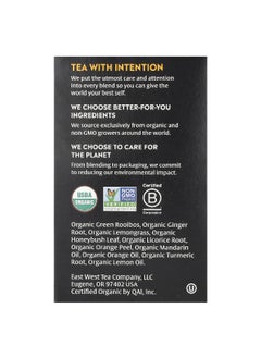 Choice Organic Teas Choice Organic Teas, Herbal Tea, Mandarin Ginger, Caffeine Free, 16 Tea Bags, 1.02 oz (29 g)  - Image 2