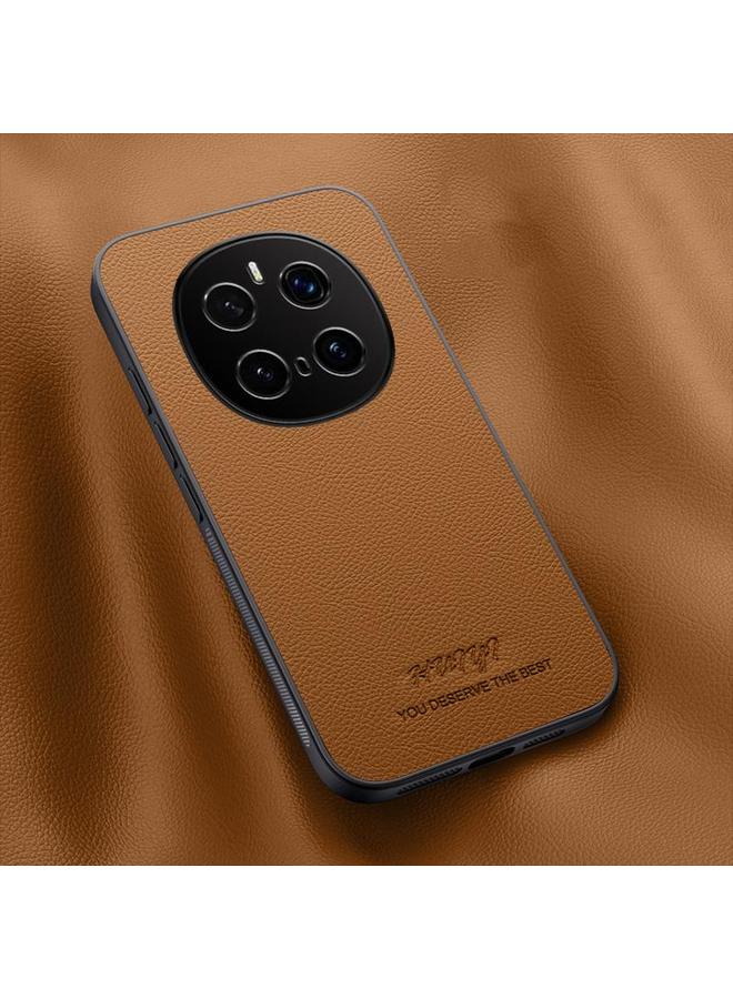 S-TOP Case For Honor Magic7 Pro HUIYI Leather Magnetic Phone Case - Image 1