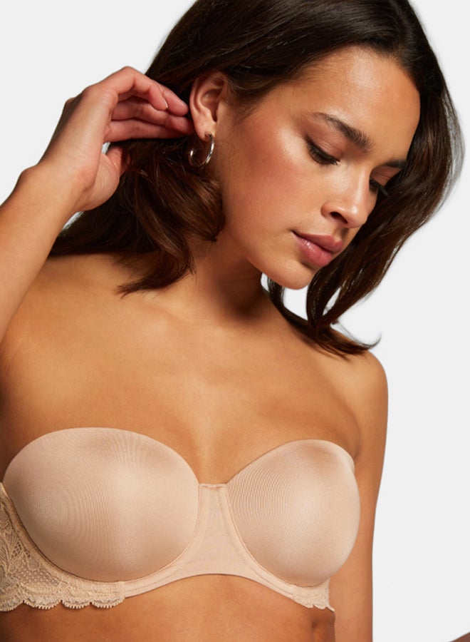 hunkemoller Secret Lace Padded Underwired Bra  - Image 2