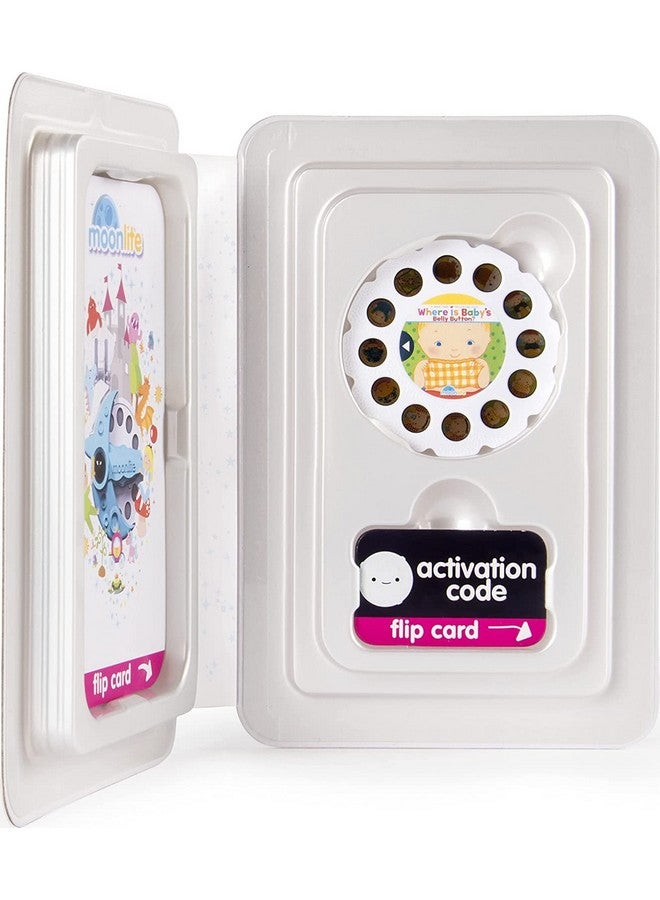 Moonlite أسطوانات قصصية لجهاز عرض المصباح للأطفال الصغار؛ أين زر بطن الطفل؟؛ عبوة أسطوانة واحدة لقصة للأطفال من 12 شهرًا وما فوق - Image 2