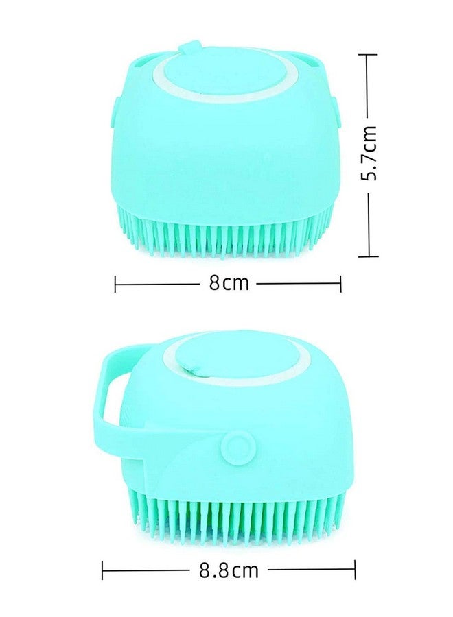 PAGHADI Massage Brush Bathing Brush Practical Back Cleaning Scrubber Silicone Bath Brush Multi-Function Body Long Handle Double-Sided Shower Brush Back Massage Exfoliation Wisp Body Scrub Brush - Image 4