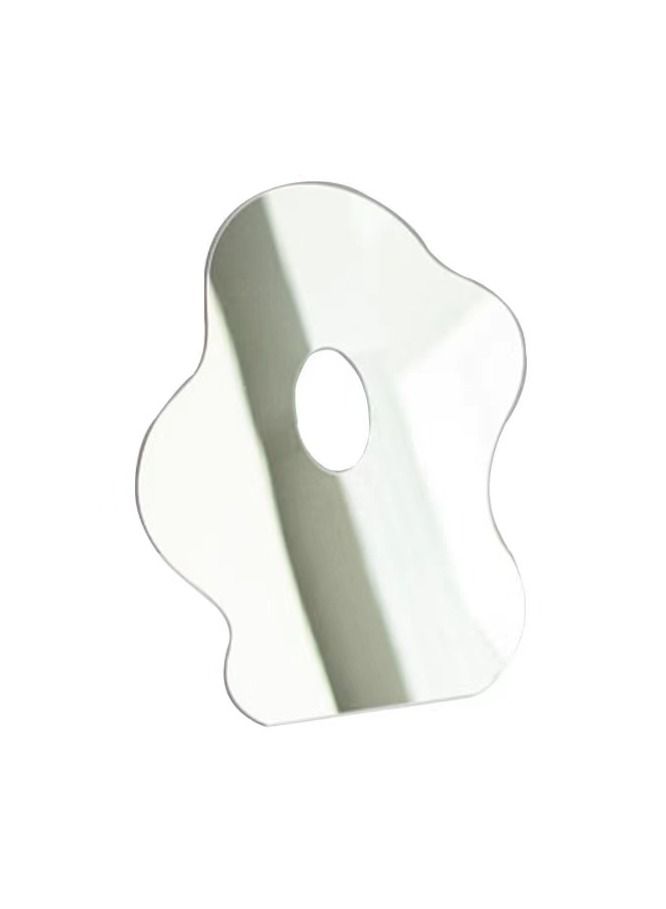 NIBEMINENT مزهرية على شكل زهرة أكريليك للديكور المنزلي - Image 5