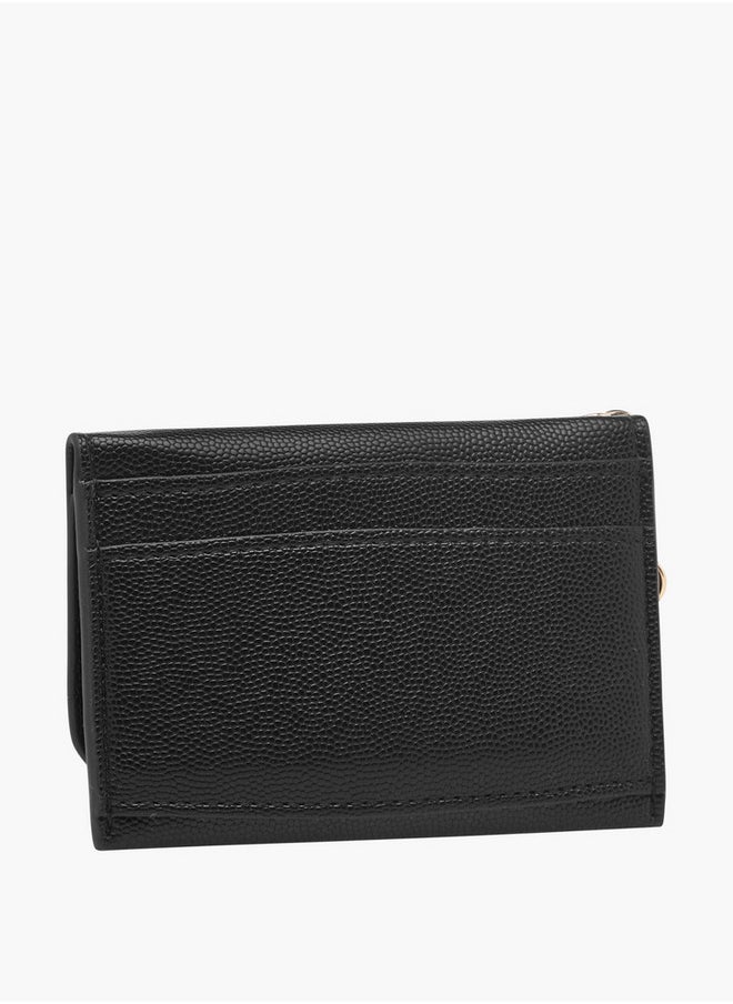 Flora Bella By Shoexpress Textured Cardholder with Keyring  - Image 2