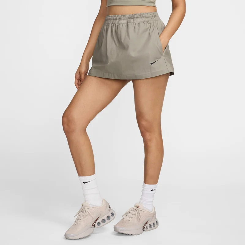 Nike Green Women's Sportswear Essential Cargo Midi Skirt for Women | Best Price UAE