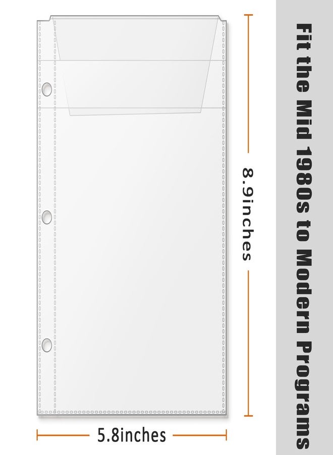 tutata Page Protectors with Cover, for Broadway Play Program and Theater Programs, Fit 5.5 x 8.5 Programs from Mid 1980s to Modern, Binder Sleeves, 40 Pack - Image 2