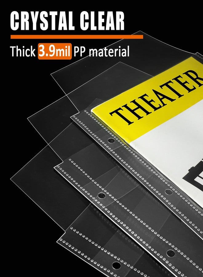 tutata Page Protectors with Cover, for Broadway Play Program and Theater Programs, Fit 5.5 x 8.5 Programs from Mid 1980s to Modern, Binder Sleeves, 40 Pack - Image 5