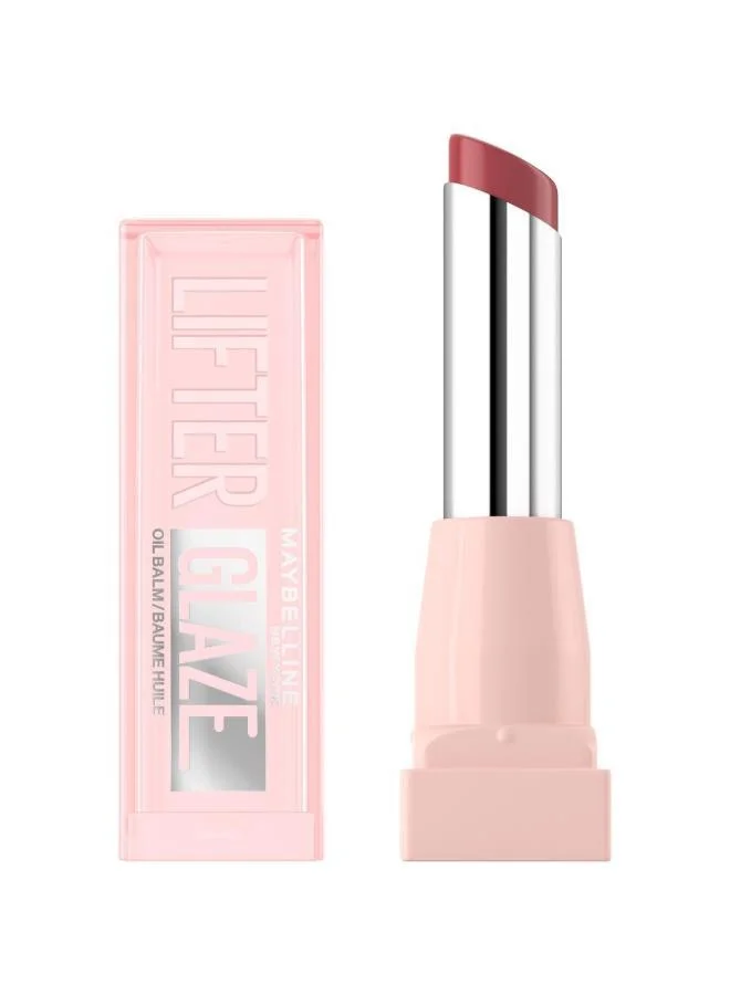 MAYBELLINE NEW YORK Lifter Glaze Oil Balm Lipstick, Hydrating Glossy Balm for Smooth Juicy Lips 007 Berry Haze