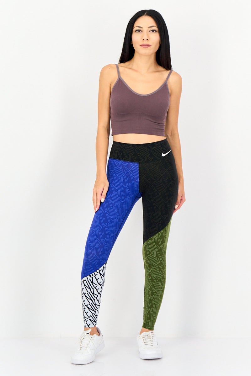 Nike Women Dri-Fit Training Leggings, Multicolor - Image 2