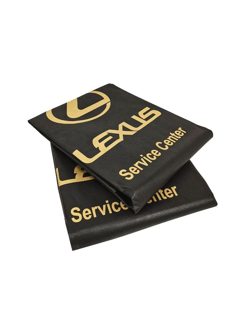 ليكساس غطاء حماية مقعد السيارة من الغبار والأوساخ من مركز خدمة لكزس، حماية إضافية لمقعدك، طقم من قطعتين - Image 3