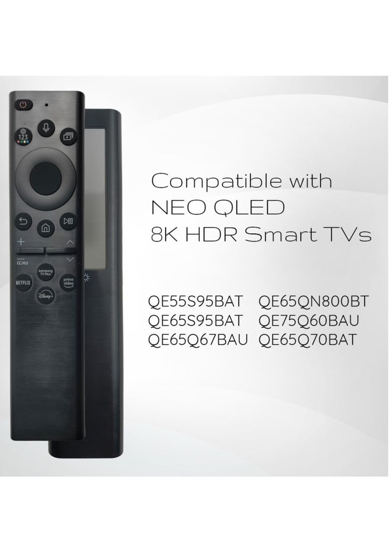 Generic - NEW Original OEM BN59-01385A Solar Voice Remote Control (2021) for Samsung Smart TVs – Compatible with Neo QLED, The Frame, and Crystal UHD Series - Image 1
