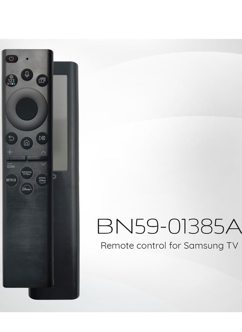 Generic - NEW Original OEM BN59-01385A Solar Voice Remote Control (2021) for Samsung Smart TVs – Compatible with Neo QLED, The Frame, and Crystal UHD Series - Image 1