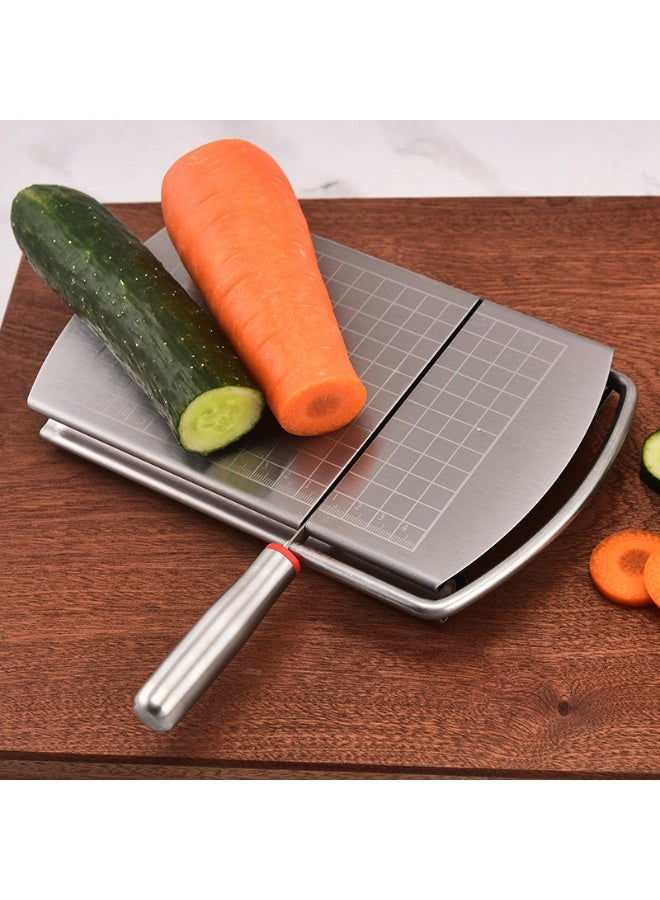 A Single Cutting Knife Featuring a Size, Designed for Cheese Slicing with an Integrated Scale Cutting Table - Ideal for Cheese And Butter Lovers - Sturdy And Accurate - an Excellent Present for Culinary Enthusiasts. - Image 3
