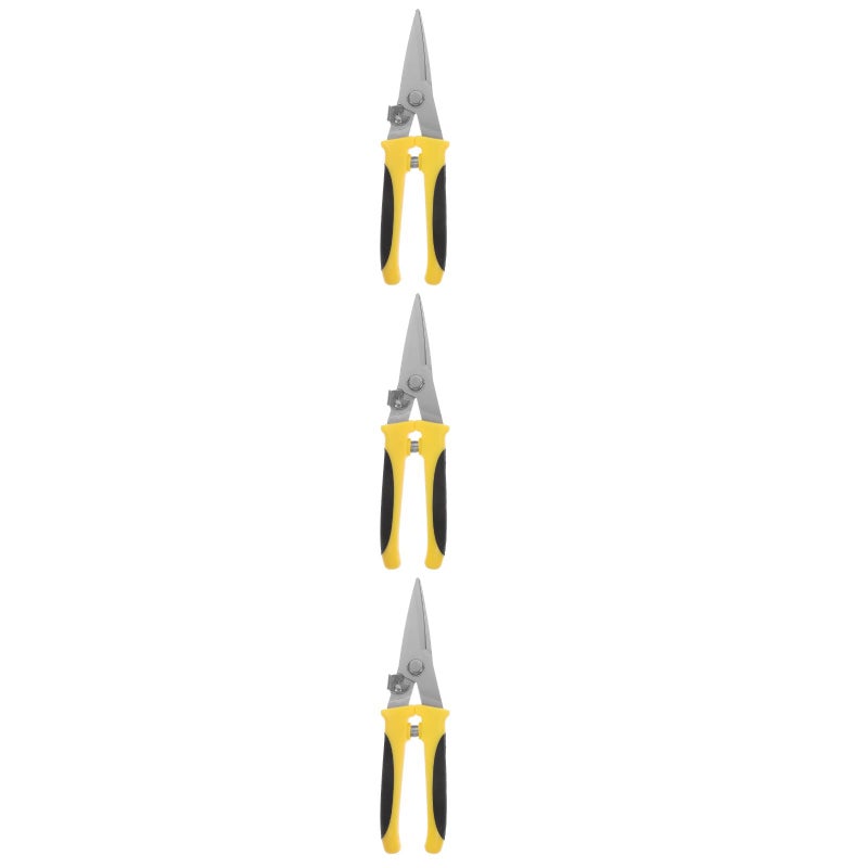 🔧 قاطع صفائح حديد أصفر من الفولاذ المقاوم للصدأ للعمال 3 قطع 7 7x2 2 بوصة - Image 3