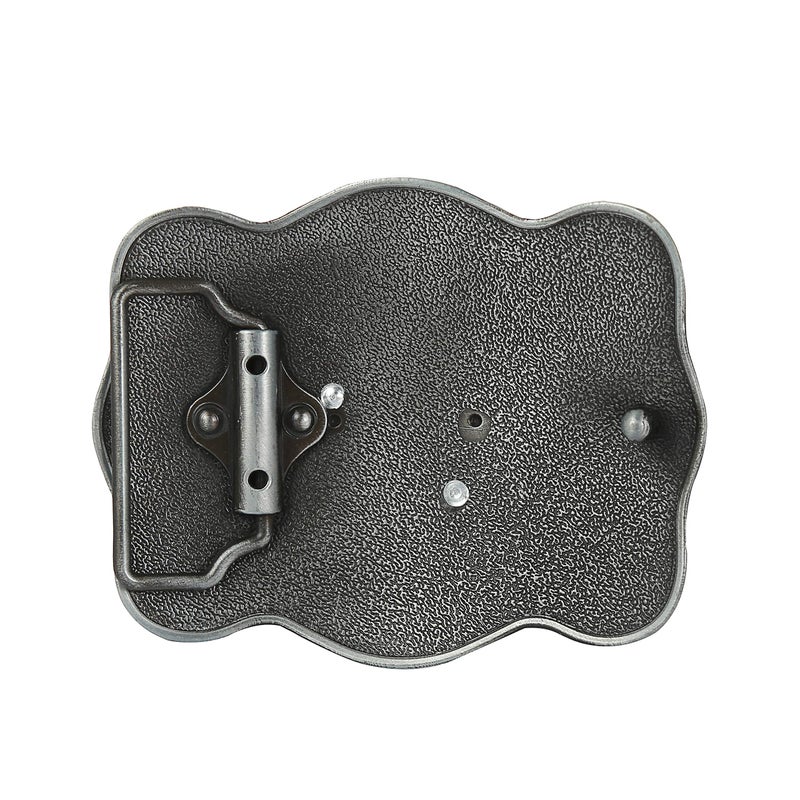 KDG Western cowboy belt buckle for belt accessories Custom buckle (Square Gold Horse Riding) - Image 3